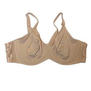 Breezies Jacquard Back Smoothing Underwire Bra 42B